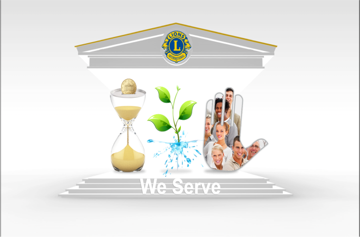 We serve.